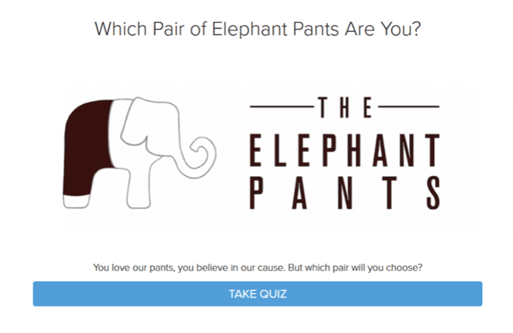 The Elephant Pants.