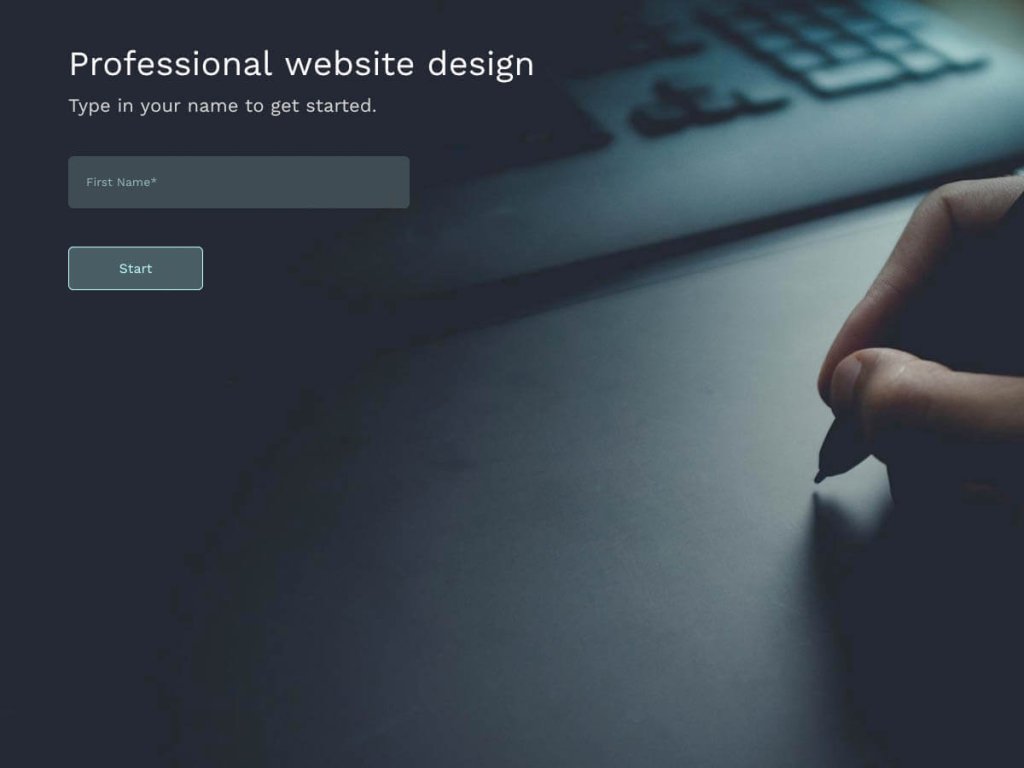 professional website design template.
