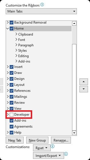 Create Fillable Forms in Word.