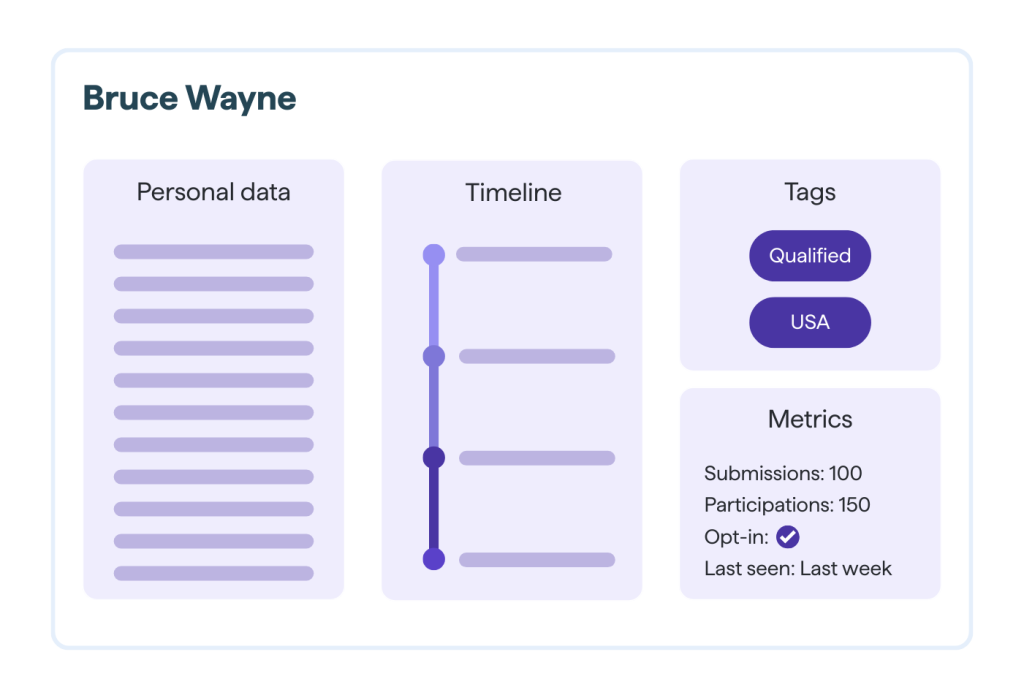 involve.me lead info.