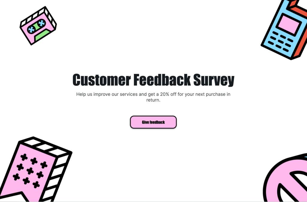 Customer Feedback Survey Template.