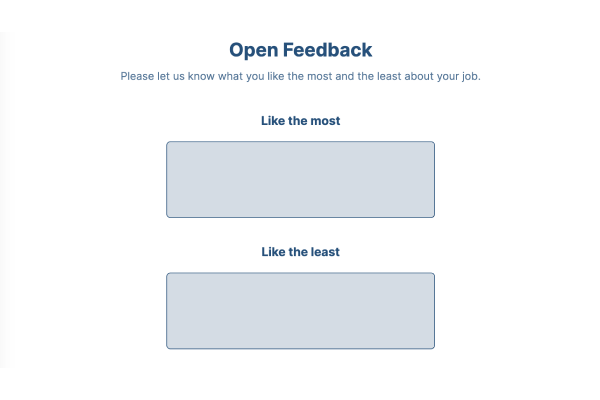 employee engagement survey template.